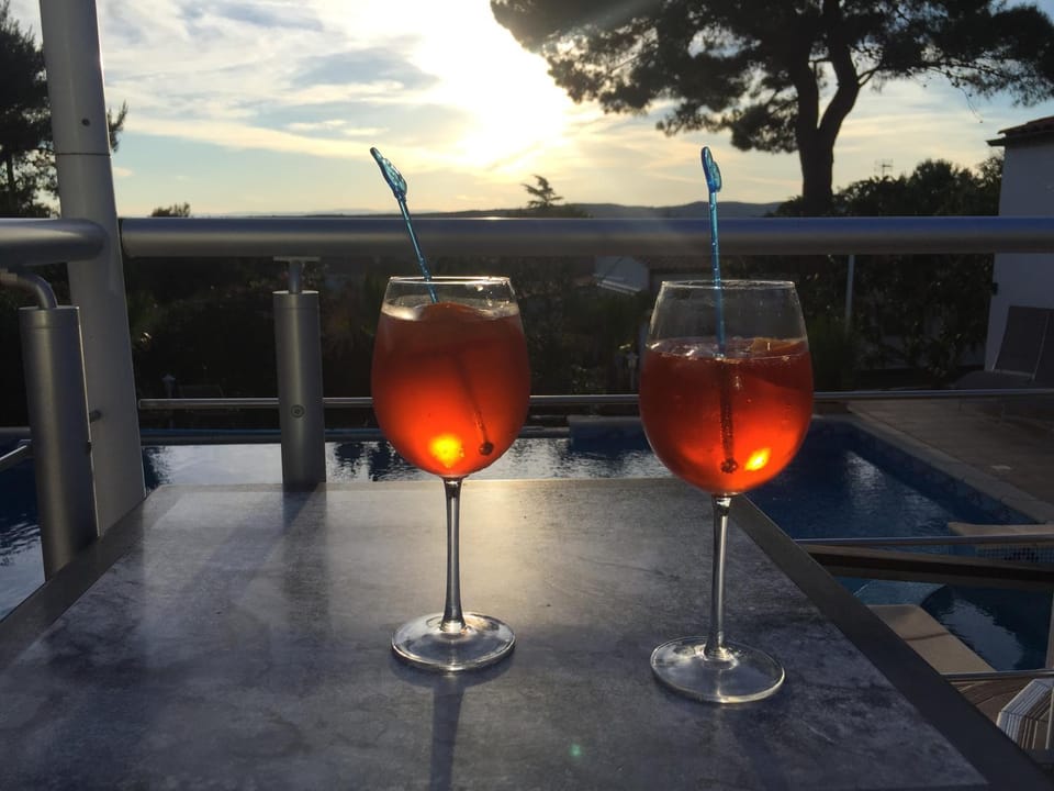 Non alcoholic drinks, Sunset