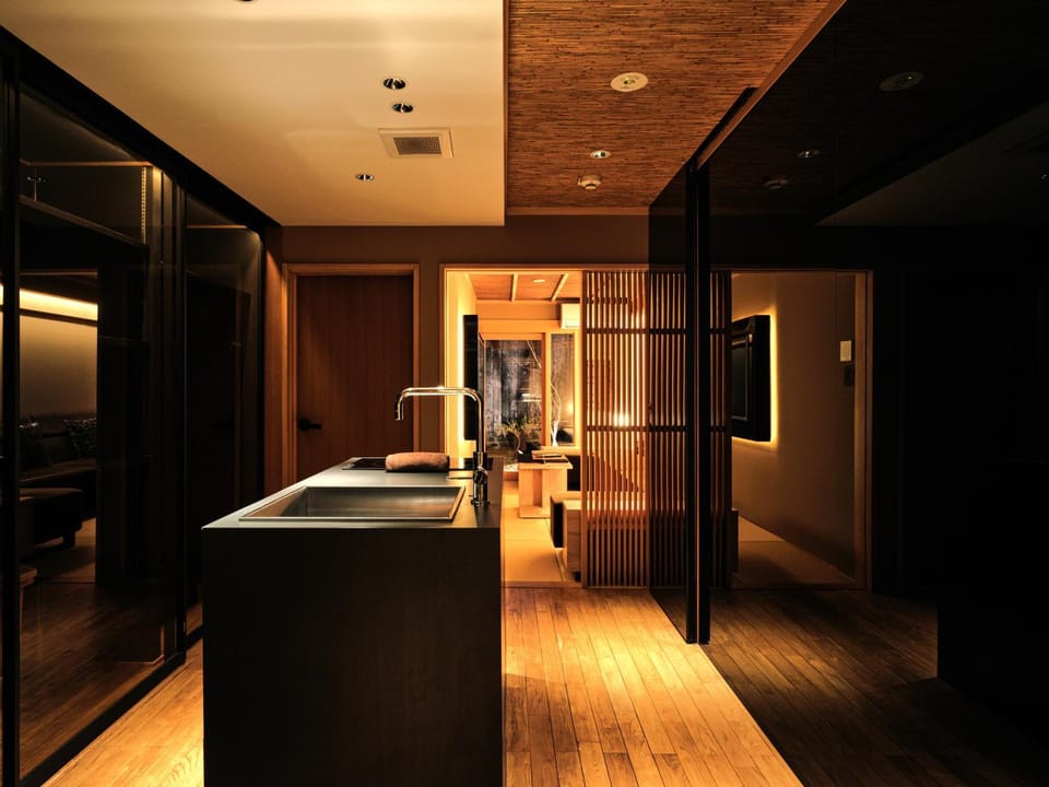 Kitchen or kitchenette, kitchen