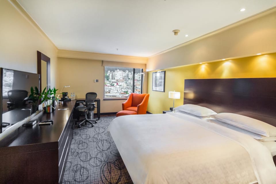 Bed, TV and multimedia, View (from property/room), Bedroom