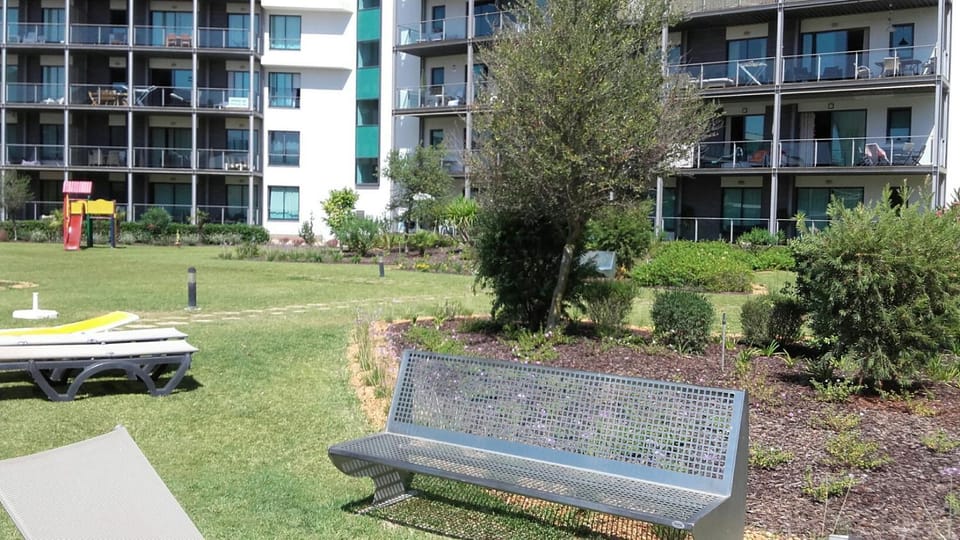 Property building, Garden view