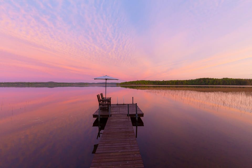 Summer, On site, Lake view, Sunset