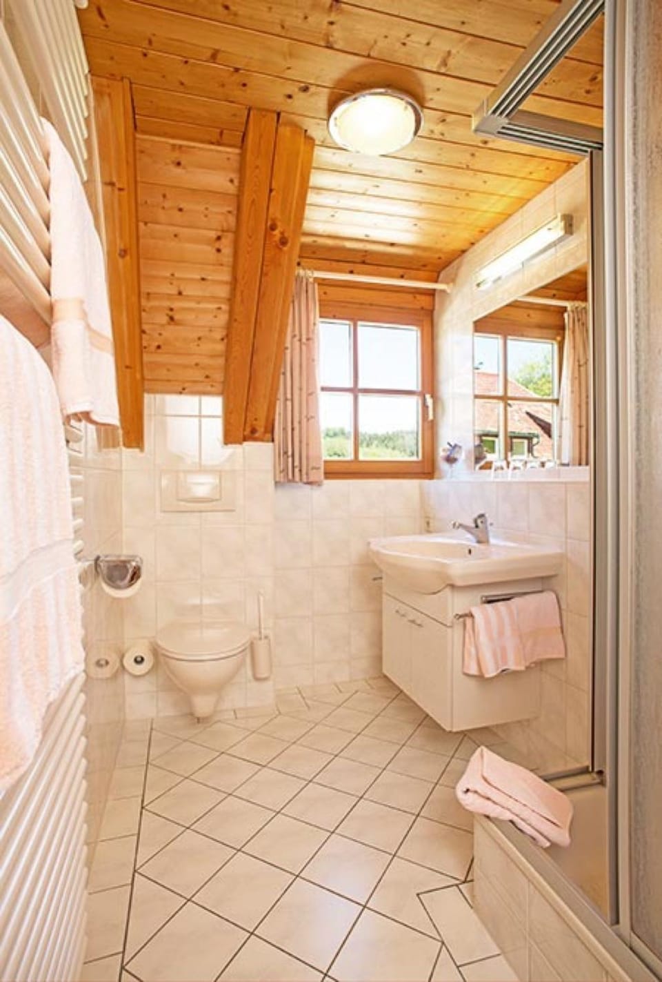 Bathroom, Living room