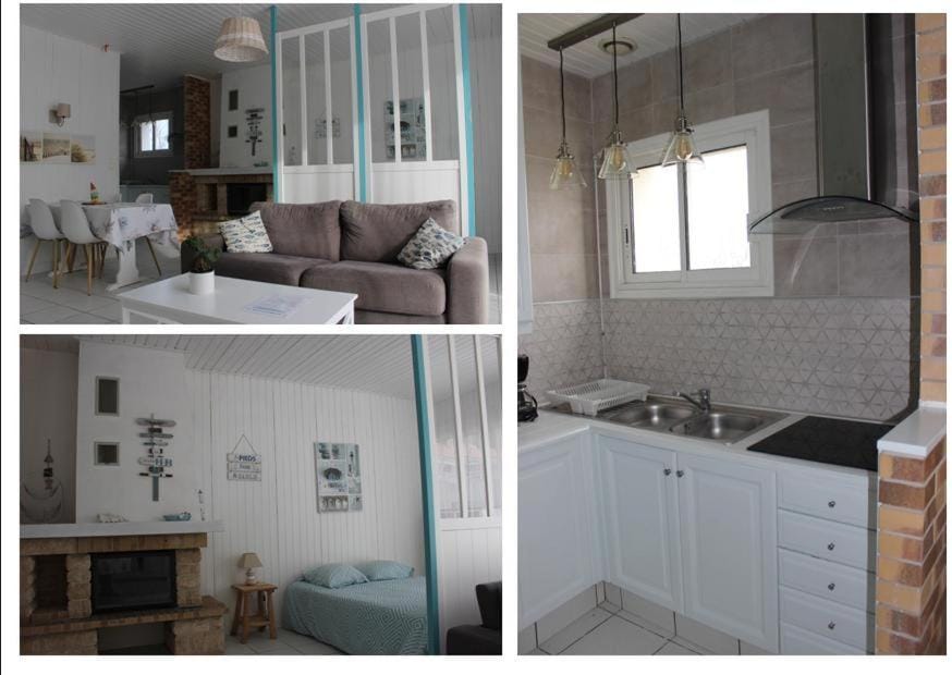 Kitchen or kitchenette, Living room