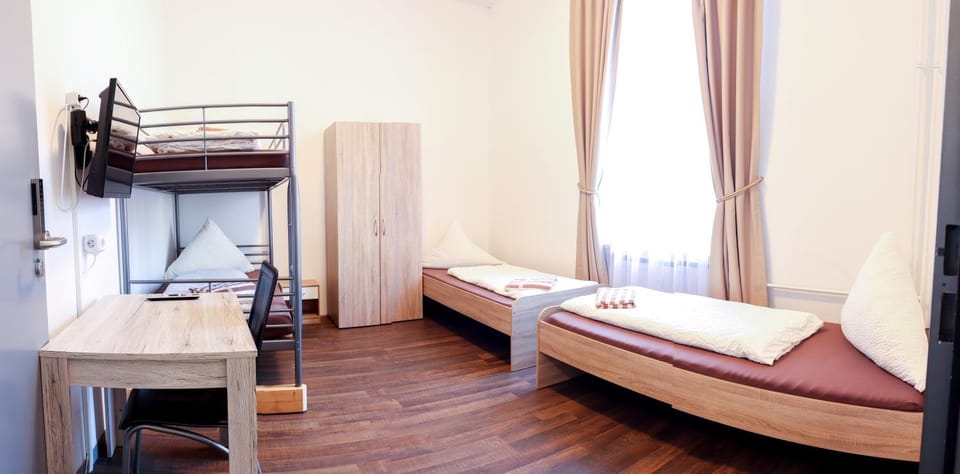 Photo of the whole room, bunk bed