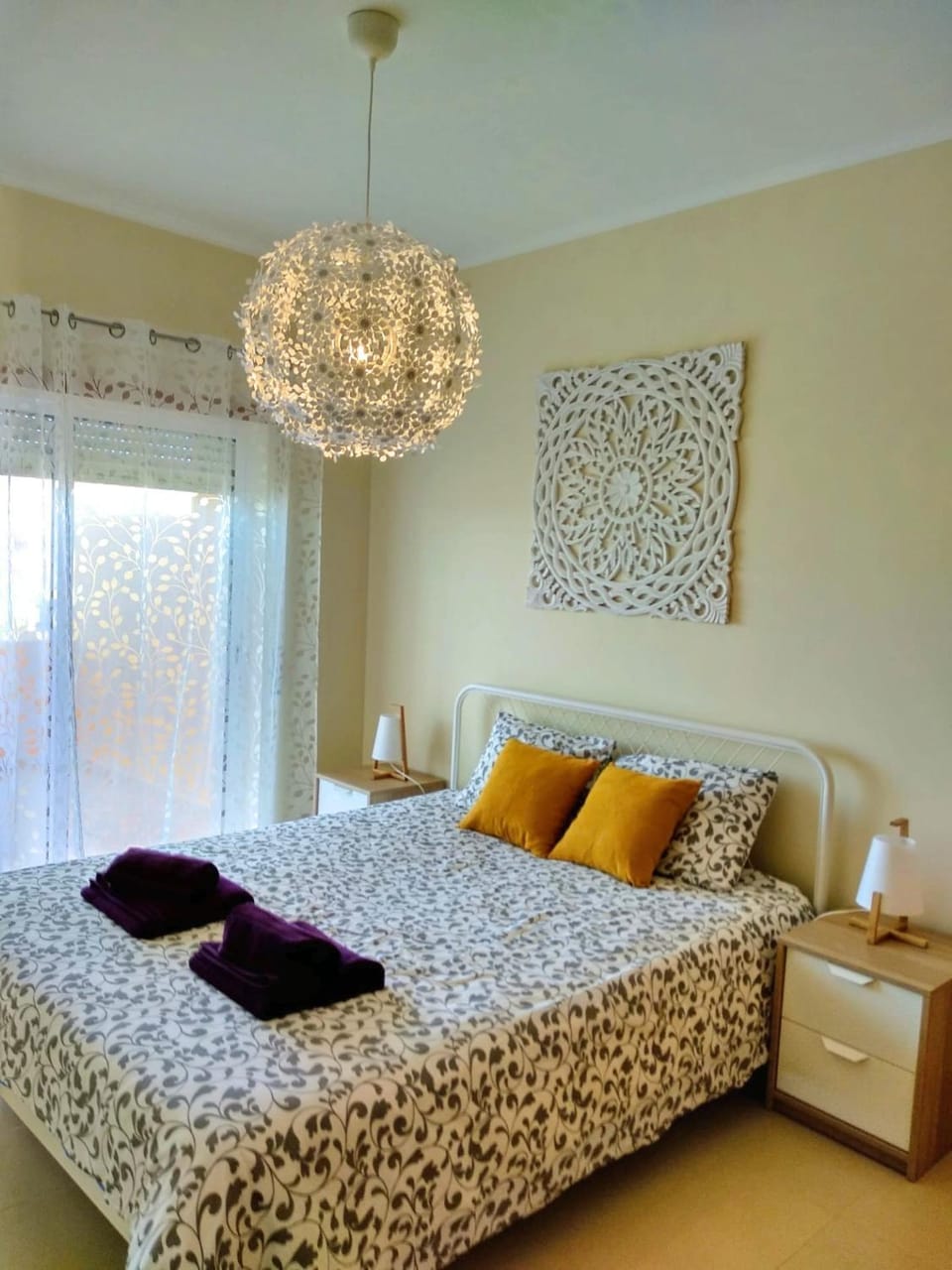 Bedroom, Garden view, Pool view