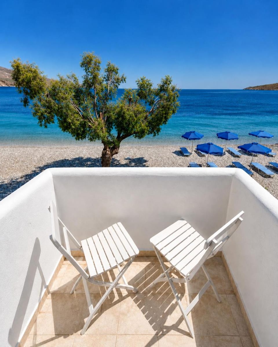 View (from property/room), Balcony/Terrace, Beach, Beach