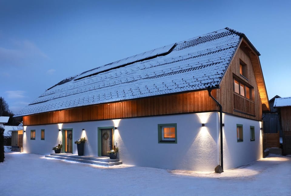 Winter, On site, Sunset