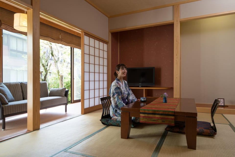 Living room, group of guests