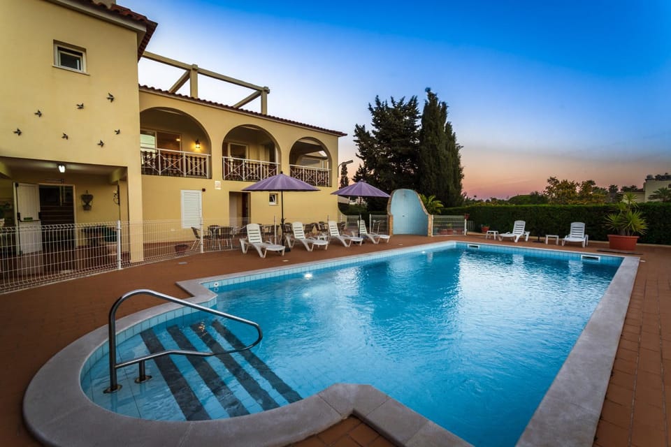 Property building, Facade/entrance, Swimming pool, Swimming pool