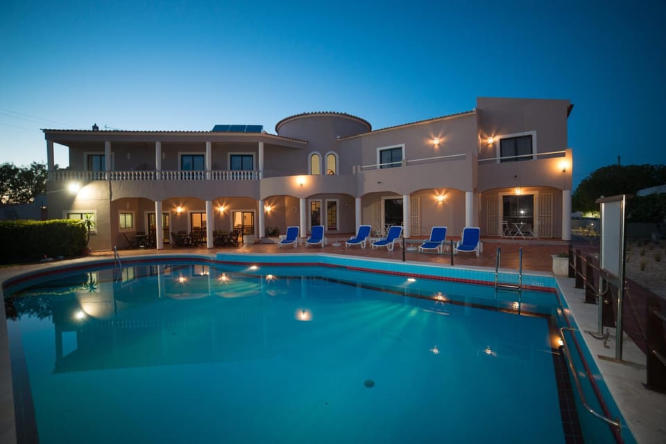 Facade/entrance, Pool view