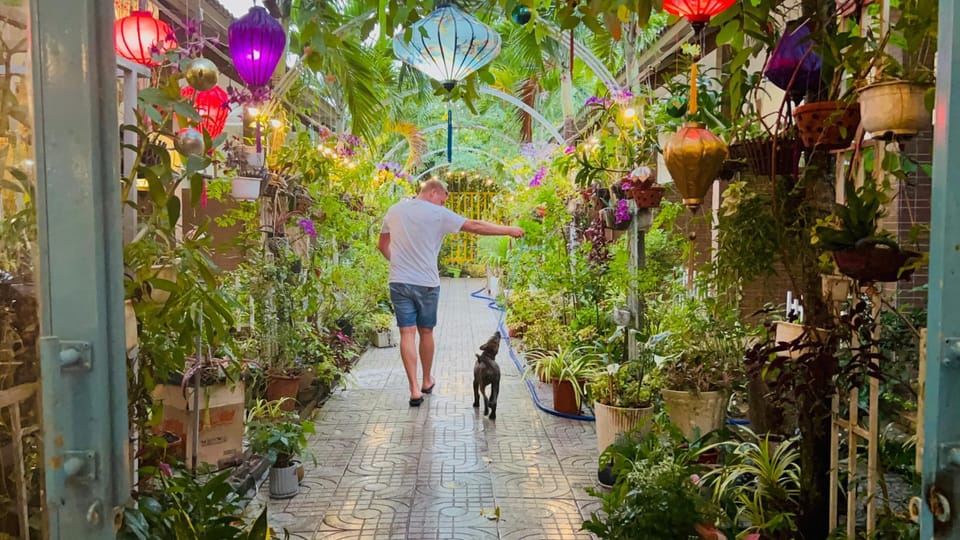 People, Garden, Garden view