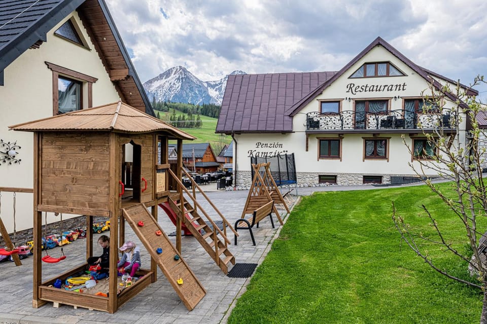 Property building, Neighbourhood, Children play ground
