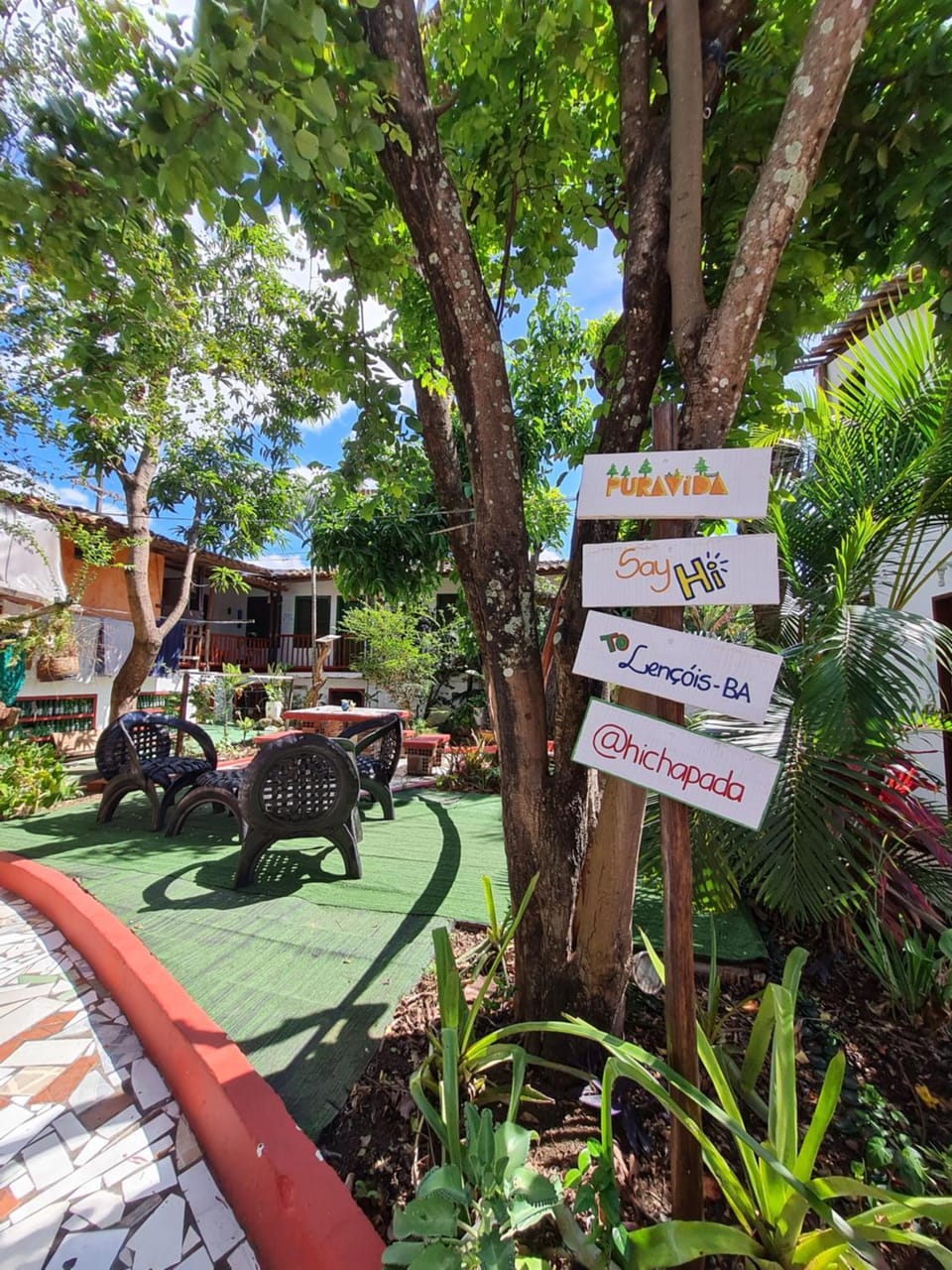 Garden, Seating area