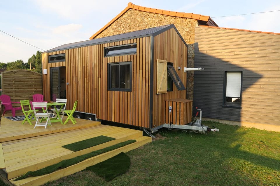 Tiny House à 30 min du Puy du Fou jusqu'à 6 personnes Chalet in Pays de la Loire