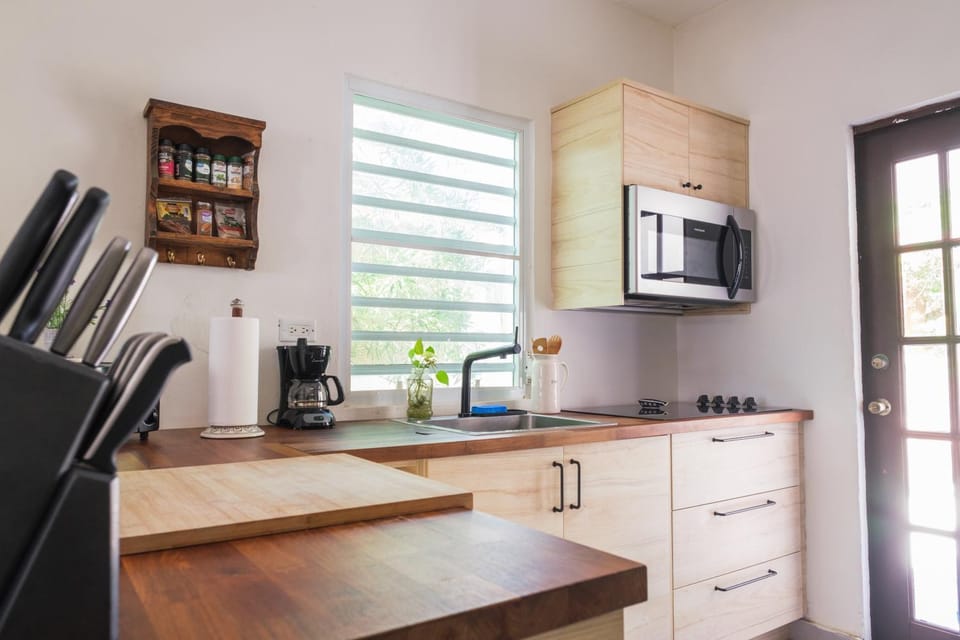 Coffee/tea facilities, Kitchen or kitchenette, minibar, stove, toaster