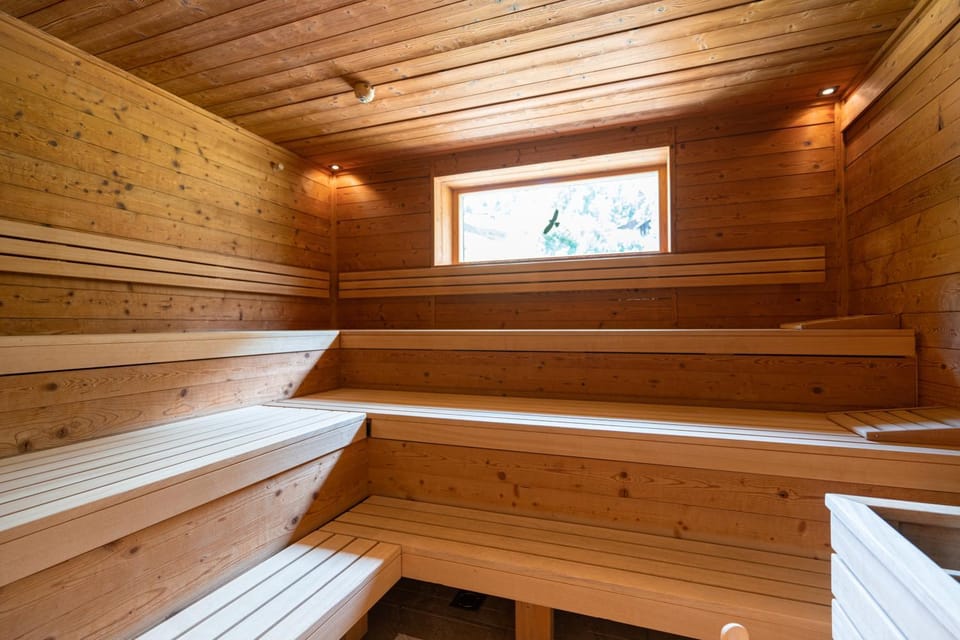 Sauna, View (from property/room), Mountain view