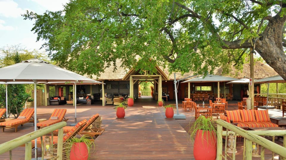 Restaurant/places to eat, Balcony/Terrace, Lounge or bar, Area and facilities, Swimming pool