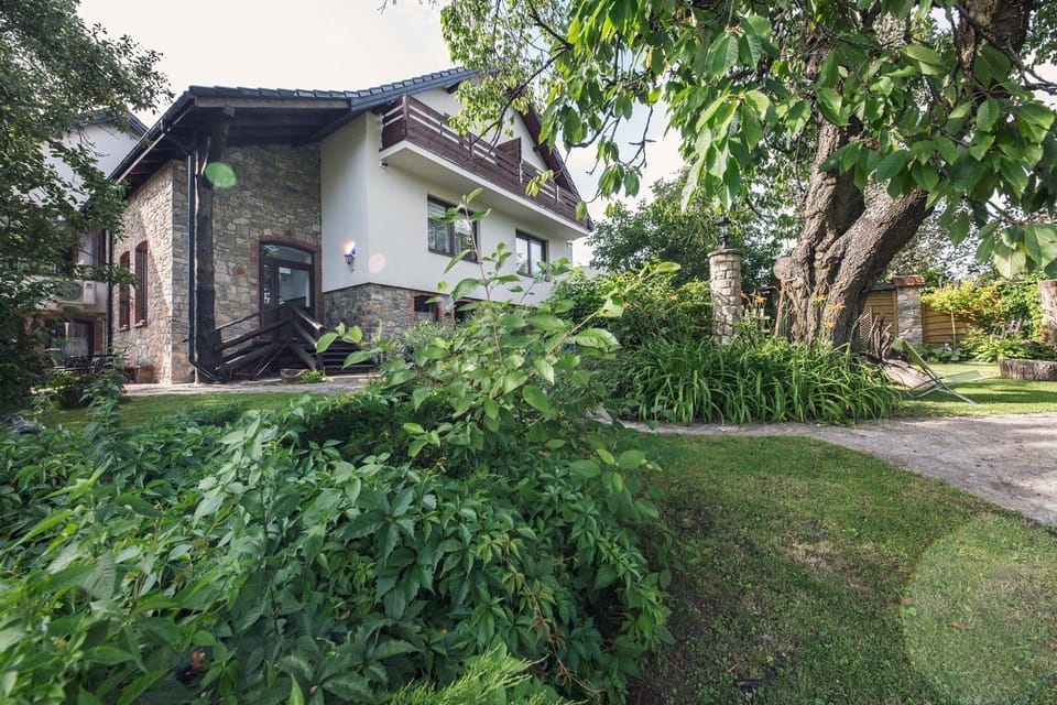 Property building, Garden view