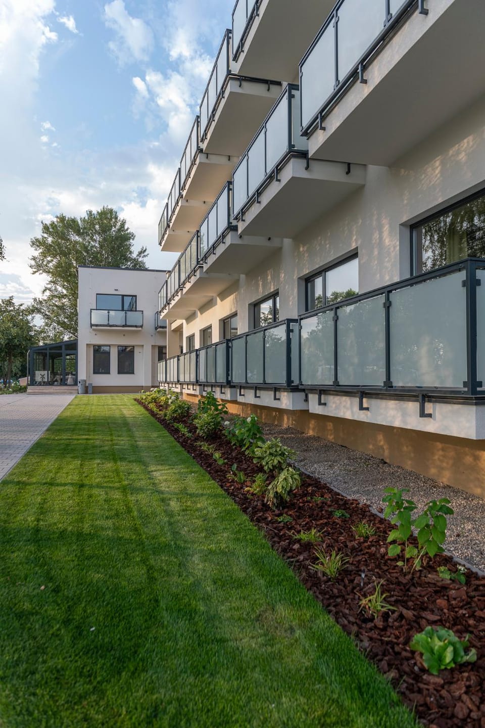 Property building, Garden