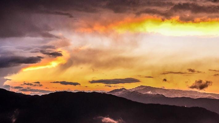 Natural landscape, Mountain view