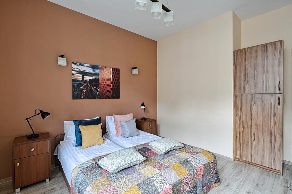 Bed, Photo of the whole room, Bedroom, wardrobe