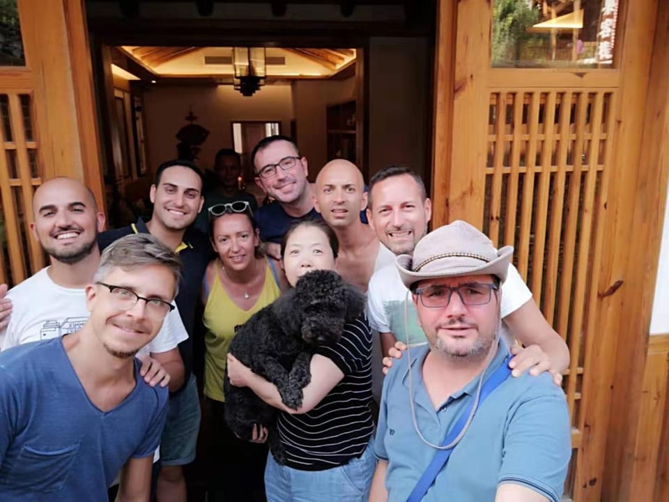 Staff, People, group of guests