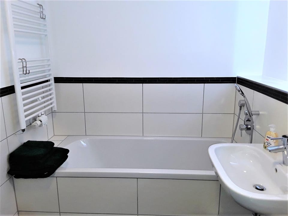 Bathroom, Living room