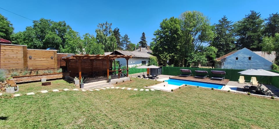 Natural landscape, Garden, Pool view, Swimming pool, Swimming pool