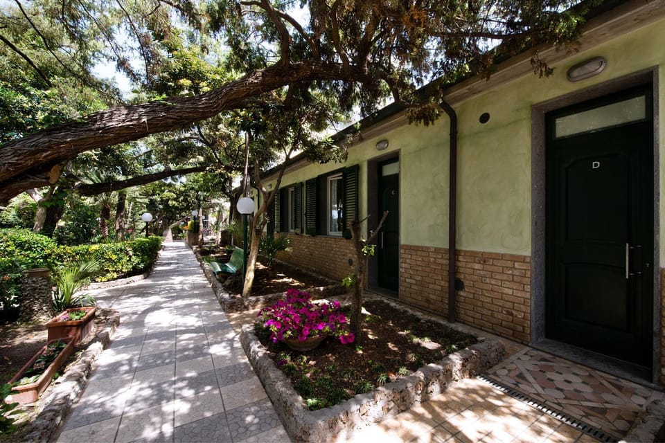 Property building, Garden view