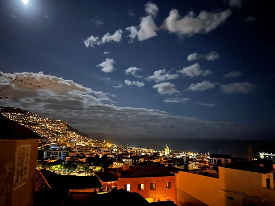 Night, Balcony/Terrace, Sea view