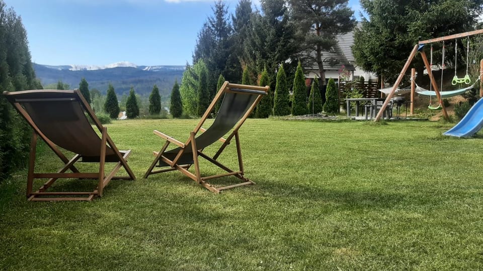 Garden, Mountain view, sunbed