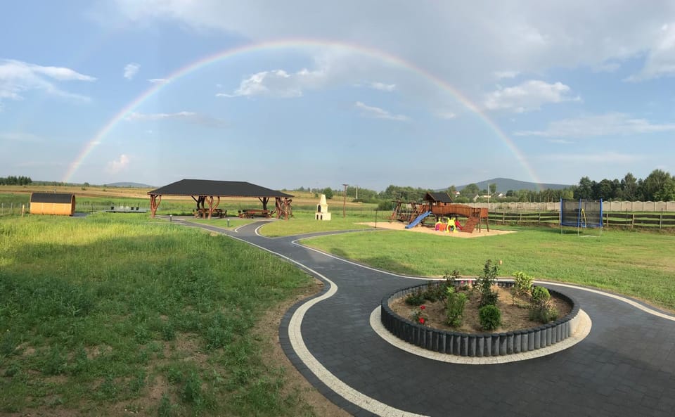 Biały Łabędź Nature lodge in Poland