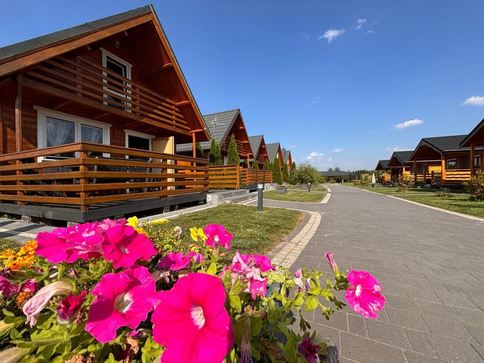 Biały Łabędź Nature lodge in Poland