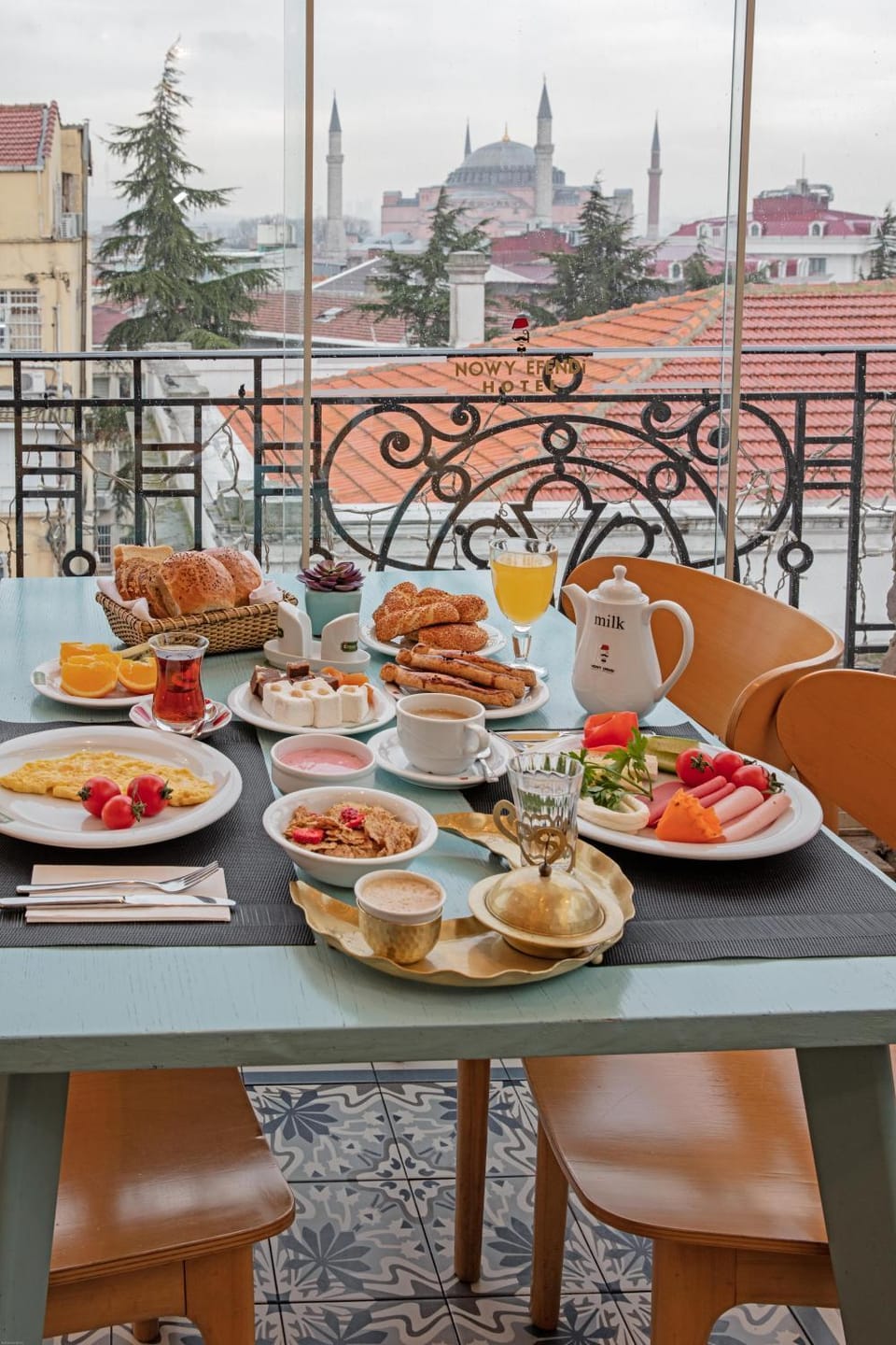 Balcony/Terrace, Buffet breakfast