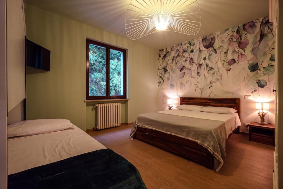 Bed, TV and multimedia