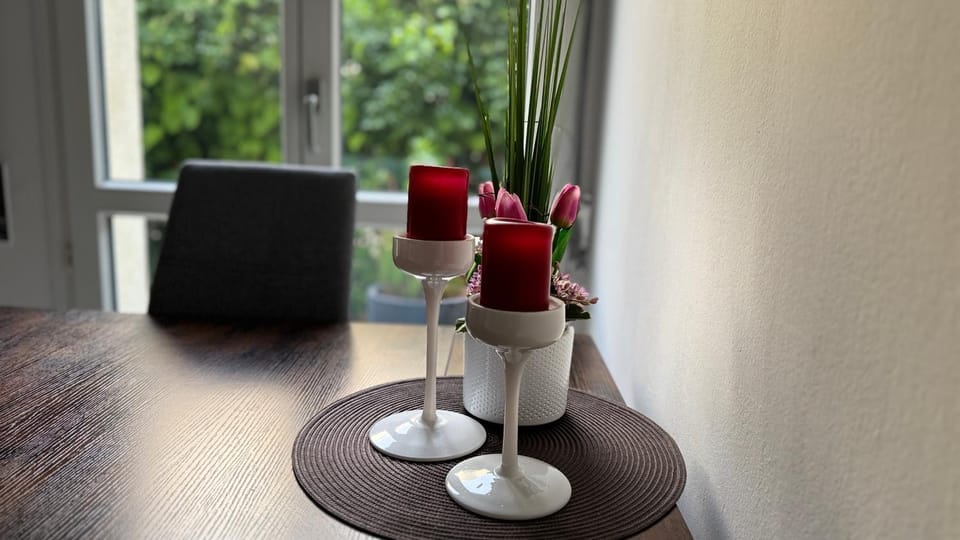 Sonnige Wohnung im Zentrum mit Terrasse u Tiefgarage - Netflix & Prime Apartment in Leipzig
