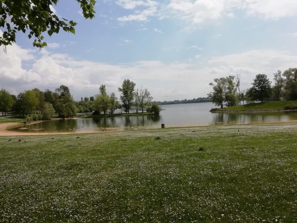 Natural landscape, Lake view