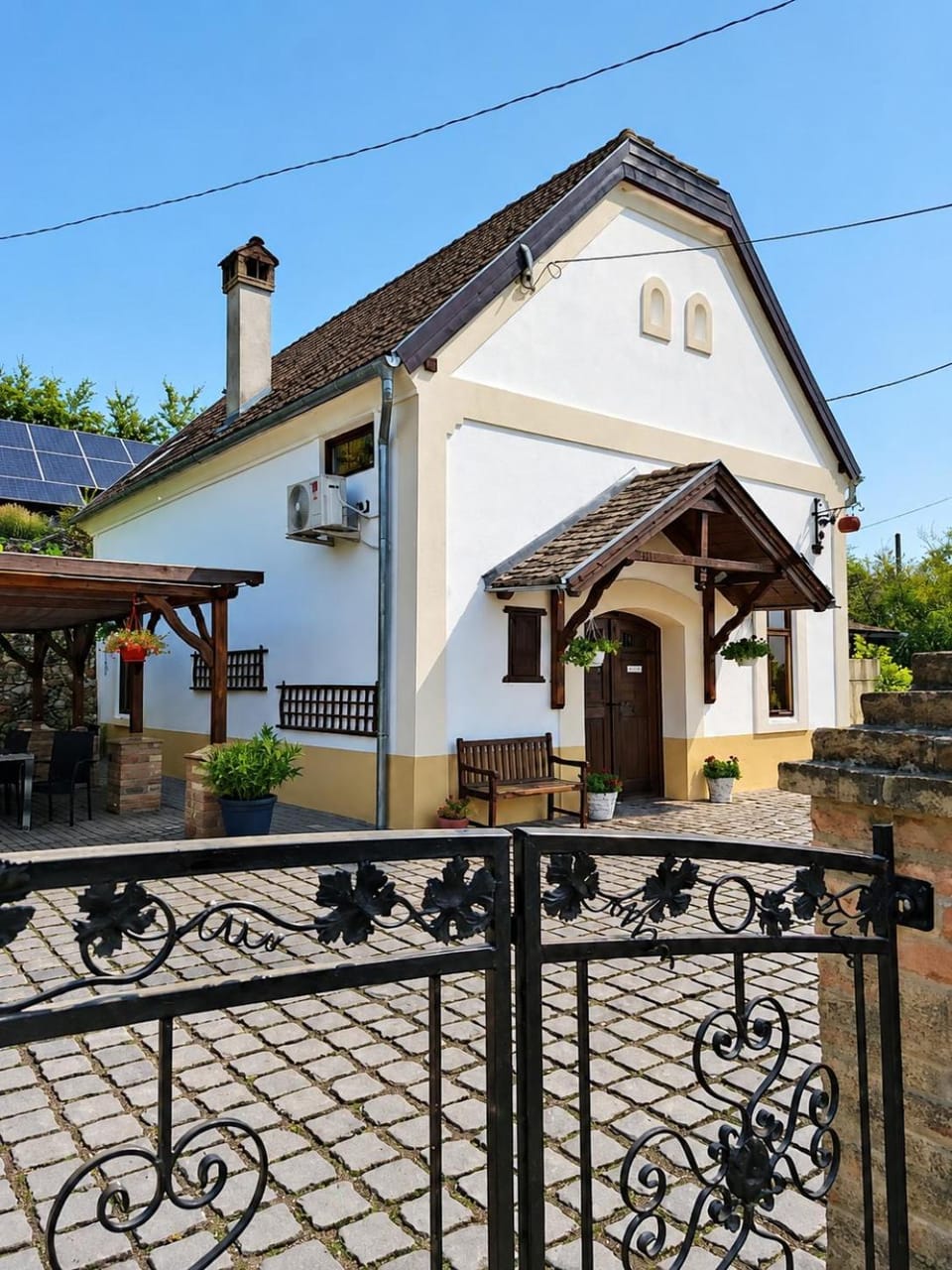 Property building, Patio