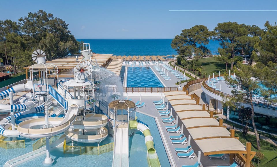 Aqua park, Pool view, Swimming pool, Swimming pool, sunbed