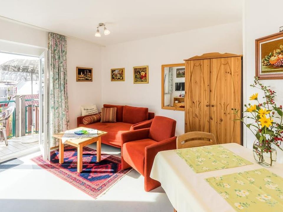 Living room, Bedroom