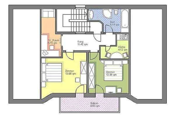Penthouse-Apartment Limbela Apartment in Ortisei