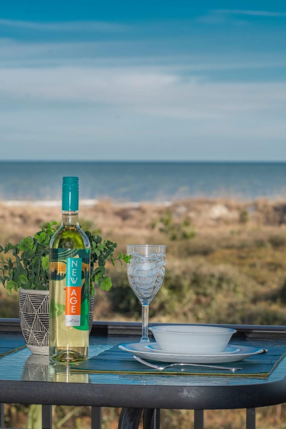 Day, Natural landscape, View (from property/room), Balcony/Terrace, Sea view