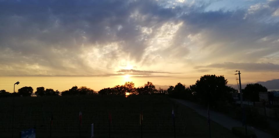 Natural landscape, Sunset