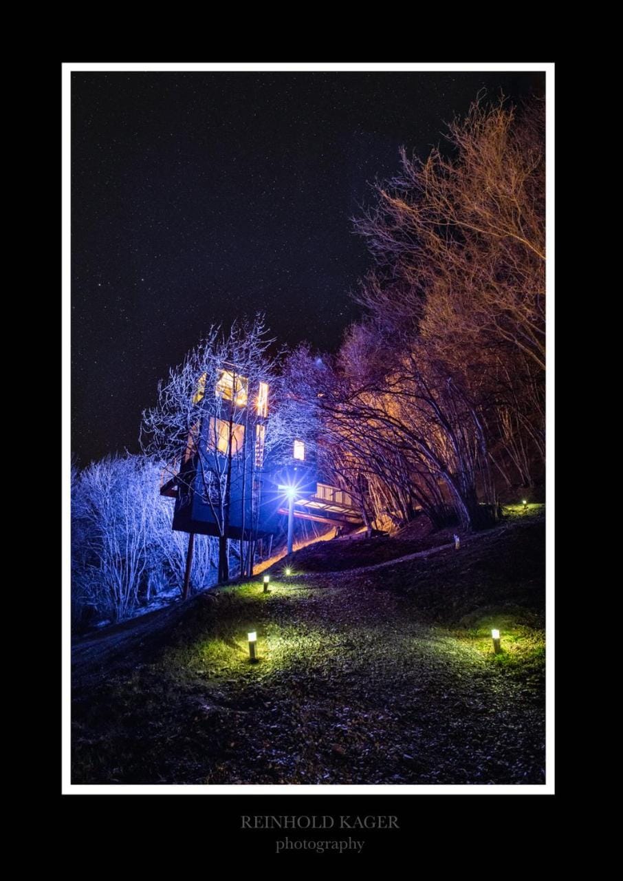 Spring, Night, On site