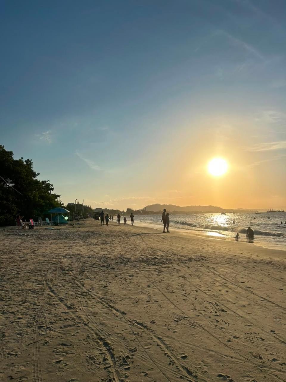 Beach, Sunset