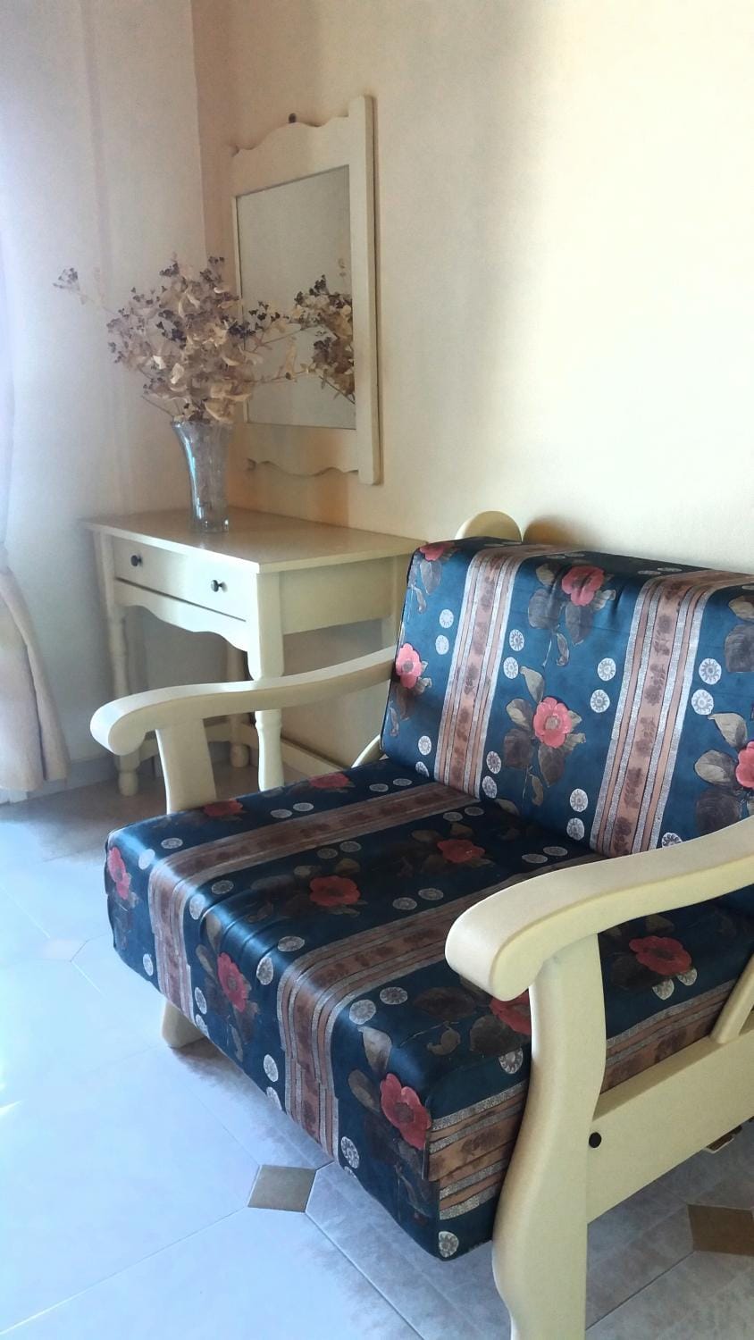 Decorative detail, Seating area, Bedroom