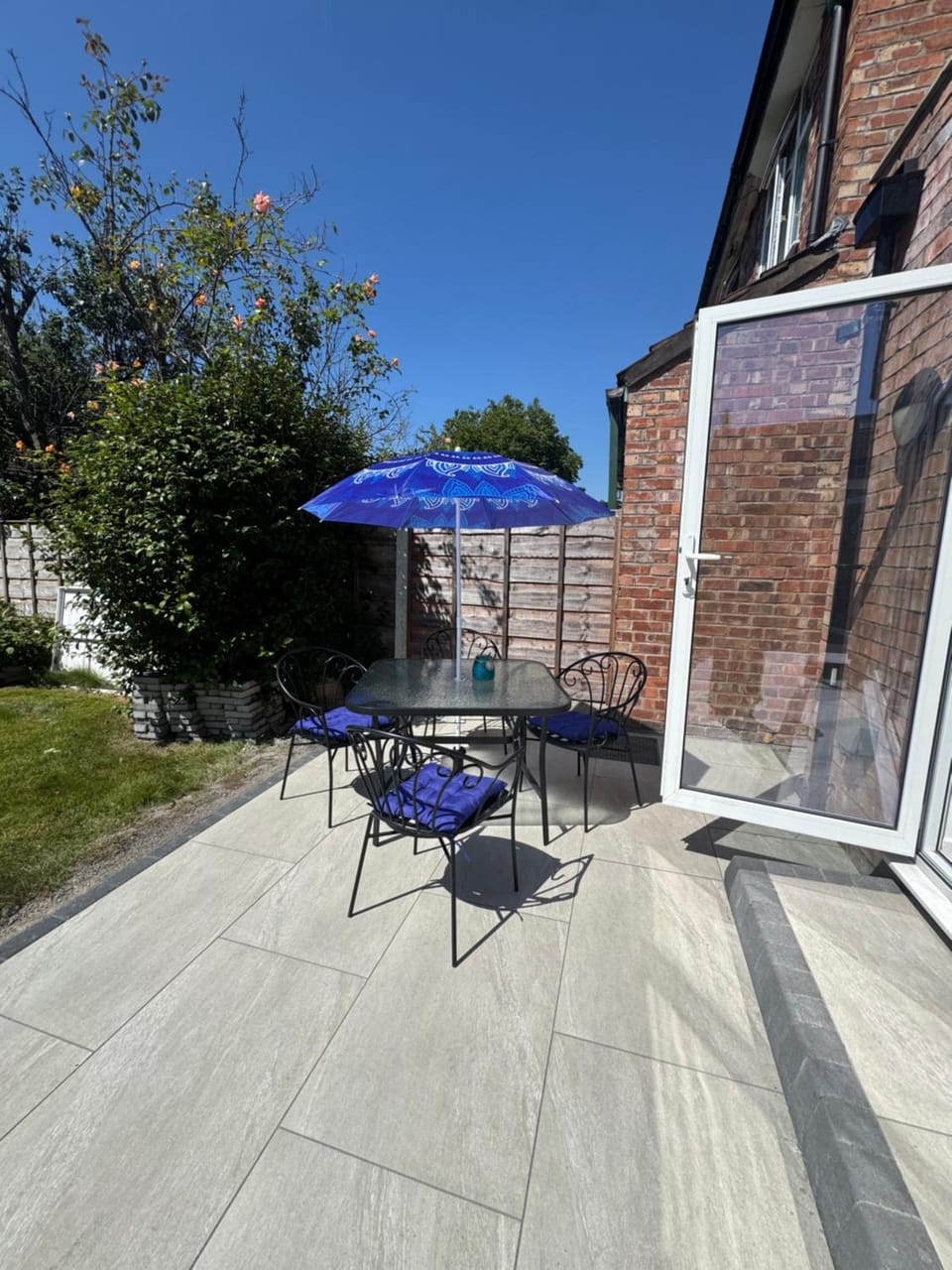 Patio, Garden, Garden view