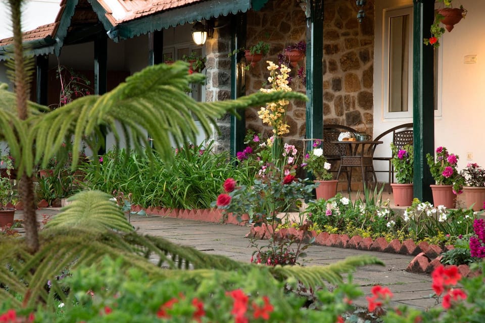 Property building, Garden