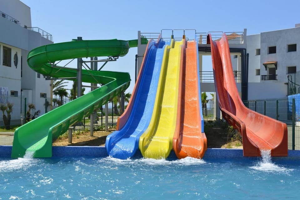 Aqua park, Evening entertainment, Swimming pool