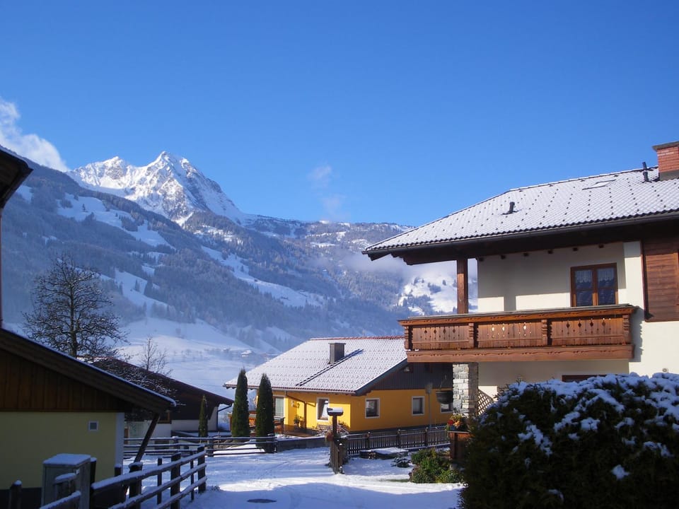 Natural landscape, Winter, Mountain view